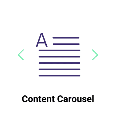 Module premium Content Carousel