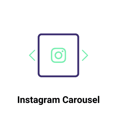 Module premium Instagram Carousel.