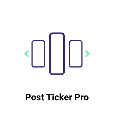 Module premium Post Ticker Pro.