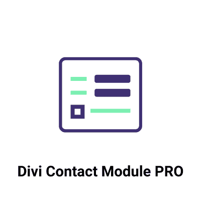Extension premium Divi Contact Module PRO.