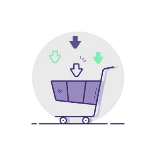 Icône du Pack E-commerce / E-commerce + de l'entreprise Baleez.