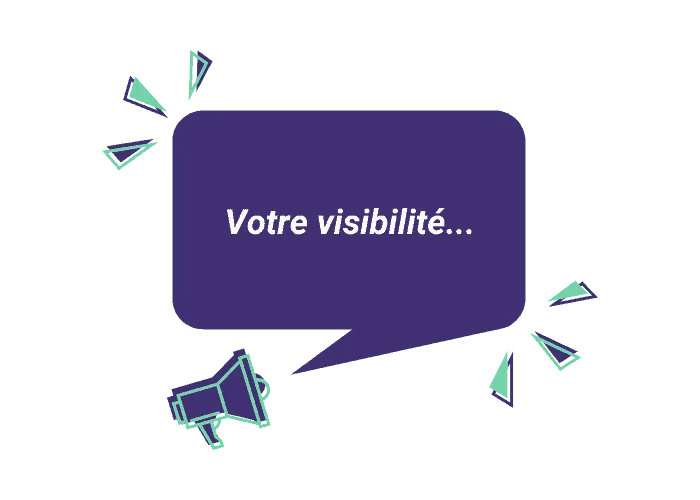 Analyse de la visibilité pour quiz de segmentation création de site web.