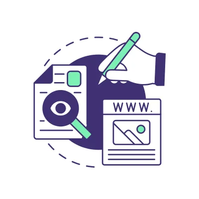 Service de création de site vitrine proposé chez l'entreprise Baleez.