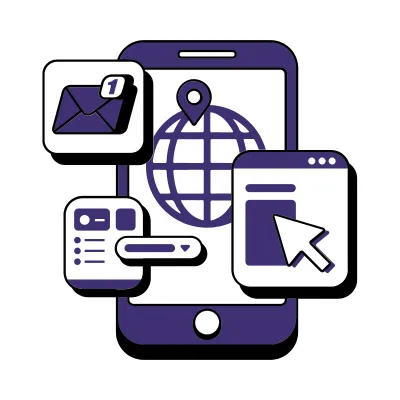 Raccourci section contact.