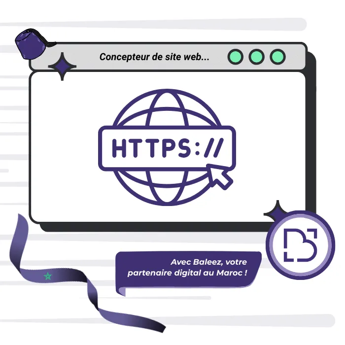 Concepteur de site web disponible chez l'entreprise Baleez.