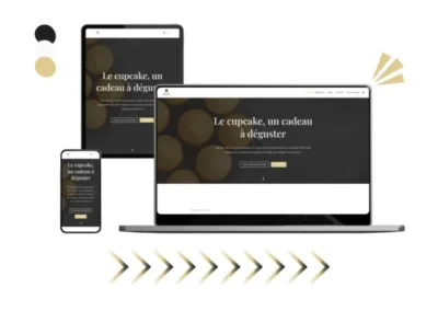 Design site kitchen by n réalisé par Baleez (version ordinateur - tablette - téléphone).