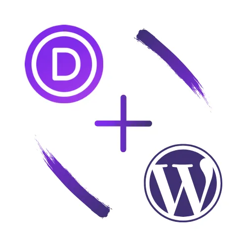 Combinaison de Divi et de WordPress.