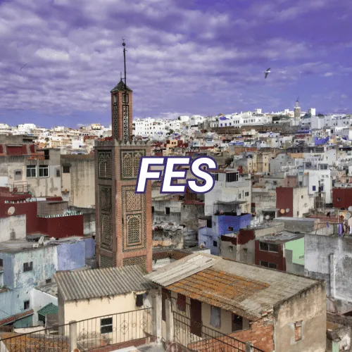 Ville de Fes (où est proposé le service de création de sites web de Baleez).
