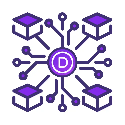 Thème Divi composé de modules.