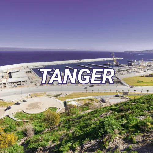 Ville de Tanger (où est proposé le service de création de sites web de Baleez).