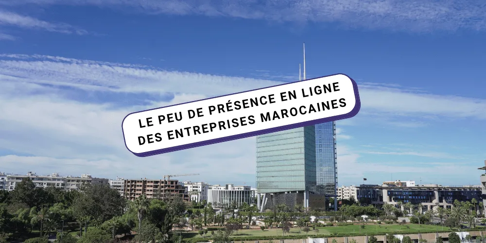 Le manque de présence en ligne des entreprises marocaines : des parts de marché à prendre